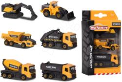 Majorette Mașinuțe de construcție Volvo Construction Edition Majorette cu părți mobile 7, 5 cm lungime 3 tipuri 2 variante (MJ2057284)