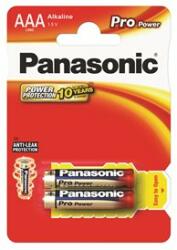 Panasonic Elem, AAA mikro, 2 db, PANASONIC "Pro power (PEGAAA2) - irodaoutlet