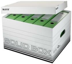 LEITZ Archiválódoboz, L méret, LEITZ "Solid", fehér (E61190001) - irodaoutlet