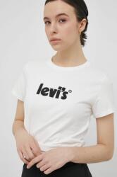 Levi's pamut póló fehér - fehér M - answear - 9 890 Ft