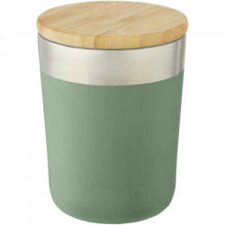 EVERESTUS Cana termos, Everestus, 21OCT1405, 300 ml, 8.6 x 11.4 x 8.6 cm, Otel, Bambus, Verde (EVE06-10067062)