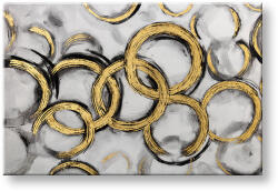  Festett falfestmény ABSTRAKT 1 rész 90x60 cm CWF1263ZE1