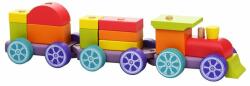 Cubika ДЪРВЕНО ВЛАКЧЕ ЗА НИЗАНЕ, cubika - rainbow express