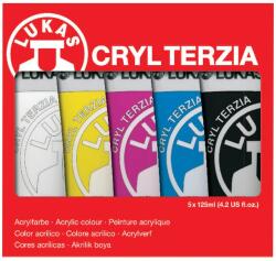 Lukas Set 5x125ml culori acrilice Terzia Cryl Lukas