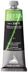 Maimeri Culori acrilice Brera Maimeri, Permanent Green Light, 60 ml, PY97, PW6, PG7