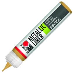 Marabu Culori textile contur Metallic Liner Marabu, Metallic Graphite, 25 ml