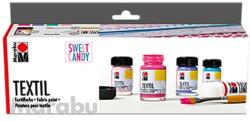 Marabu Set culori textile Sweet Candy Marabu