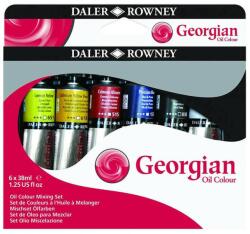 Daler-Rowney Set culori ulei 6x38ml Georgian Daler Rowney