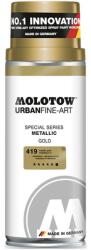 Molotow Spray acrilic Metallic Urban Fine Art Artist Molotow, Metallic Silver, 400 ml