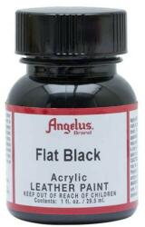 Angelus Culori piele Angelus, Flat Black, 30 ml