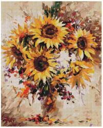 Atelier Pictura pe numere Still life with sunflowers Atelier Carte de colorat