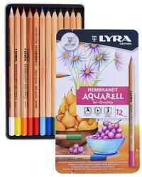 LYRA Set 12 creioane colorate acuarelabile Rembrandt Lyra