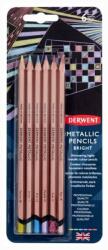 Derwent Set 6 creioane colorate metalice Derwent - pictorshop - 57,00 RON
