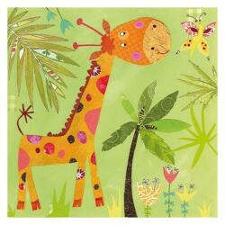  Servetel decorativ Happy Giraffe