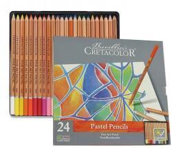 CRETACOLOR Set 24 creioane Art pastel Cretacolor