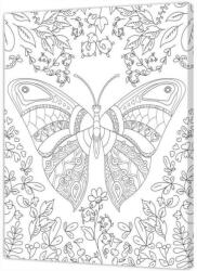 Panza sasiu predesenata Butterfly Pintcolor