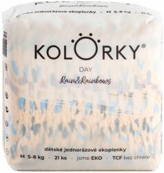 Kolorky Day Rain & Rainbow M 5-8 kg 21 db