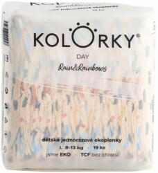 Kolorky Day Rain & Rainbow L 8-13 kg 19 db