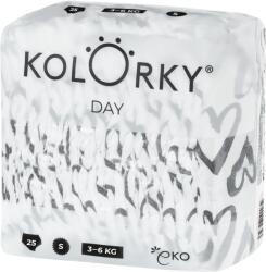 Kolorky Day Hearts S 3-6 kg 25 db
