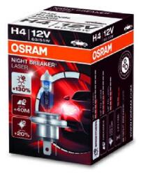 OSRAM Bec auto halogen pentru far Osram Night breaker Laser H4 60/55 W 12V 64193NBL