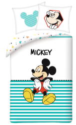 Halantex Mickey Mouse ágyneműhuzat szett (MK-01BL) (MK-01BL)