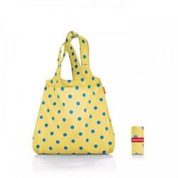 Reisenthel mini maxi shopper sárga pöttyös bevásárló táska (AT0027-sarga)