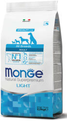 Monge Speciality Line 2, 5kg Light Lazac + Rizs Monoprotein (minden fajtának) - tenyesztoitap