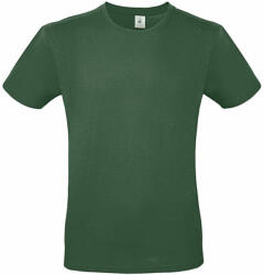 B and C Csomag akciós póló (minimum 3 db) Férfi rövid ujjú póló B&C #E150 T-Shirt -L, Sötétzöld