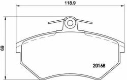 BREMBO Set placute frana, frana disc VW CADDY II Caroserie (9K9A) (1995 - 2004) BREMBO P 85 011