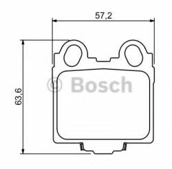 Bosch Set placute frana, frana disc LEXUS SC (UZZ40_) (2001 - 2010) BOSCH 0 986 494 231