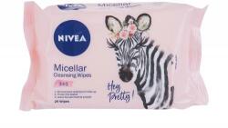 Nivea Cleansing Wipes Micellar 3in1 șervețele faciale 25 buc pentru femei