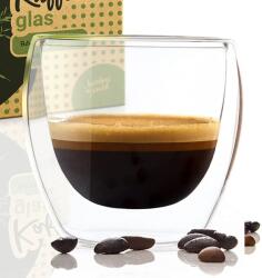 Bambuswald Pahar pentru cafea, 100 ml, lucrate manual, sticlă borosilicată (BW-10272-001) (BW-10272-001) - electronic-star Pahar
