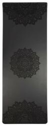 Sharp shape PU Yoga Mat Blossom Black