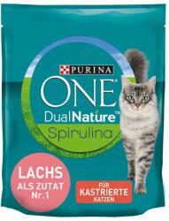 ONE 1, 4kg PURINA ONE Dual Nature Sterilized lazac & pirulina száraz macskatáp