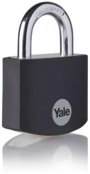 Yale Lacat Yale din aluminiu corp 38 mm, veriga standard, nivel standard de protectie, culoare negru YE3B/38/119/1/BK