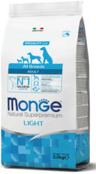 Monge Speciality Line 2, 5kg Light Lazac + Rizs Monoprotein (minden fajtának) - krizsopet