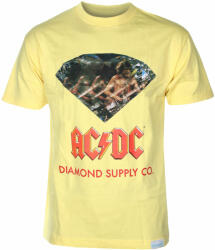 DIAMOND Tricou pentru bărbați DIAMOND X AC/DC - Banana - BAN_C20DMPA502