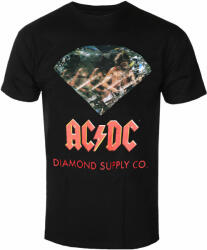DIAMOND Tricou pentru bărbați DIAMOND X AC/DC - Negru - BLK_C20DMPA502