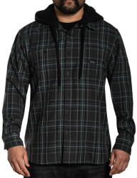 SULLEN Férfi ing SULLEN - DARK TIDE HOODED FLANNEL - SCM4260_GY