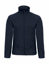 B&C Collection Férfi hosszú ujjú polár B and C ID. 501 Micro Fleece Full Zip M, Sötétkék (navy)