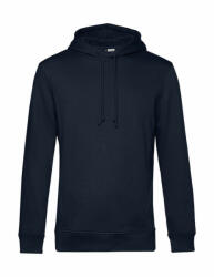 B&C Collection Férfi kapucnis hosszú ujjú organikus pulóver B and C Organic Hooded L, Sötétkék (navy)