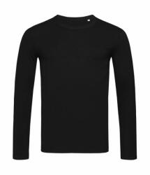 Stedman Férfi hosszú ujjú póló Stedman Morgan Long Sleeve M, Opál fekete