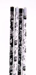 Hangszeres ceruza, kristály hatású dekorkővel (7814BLOR)