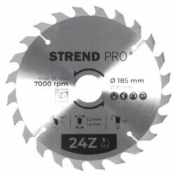Strend Pro Disc pentru fierastrau circular, Strend Pro TCT 185x2.2x30/20 mm 24T, pentru lemn, lame SK Disc de taiere