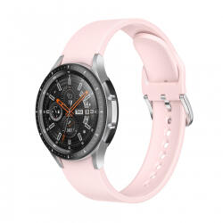 BSTRAP Silicone curea pentru Samsung Galaxy Watch 4 / 5 / 5 Pro / 6, sand pink (SSG017C05)