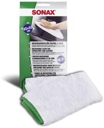 SONAX 416800 Microfaser Tüch für Polster und Leder, mikroszálas törlõkendõ kárpitra és bõrre, 40x40cm (416800)