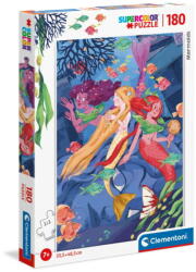 Clementoni SuperColor - Hableányok 180 db-os (29307)