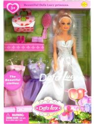 DEFA Lucy hercegnő baba három ruhával - 30 cm