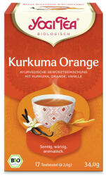 YOGI TEA Kurkuma narancs bio tea