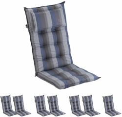 Blumfeldt Sylt, pernă tapițată, pernă pentru scaun, spătar mai înat, poliester, 50 × 120 × 9 cm, 8 x pernă bancă (x2 10036536) (x2 10036536)